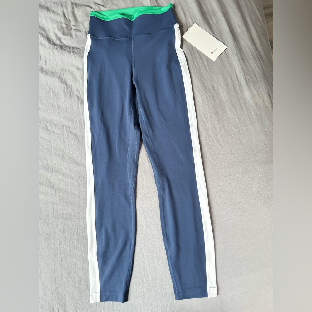 NWT Lululemon Nulu Colourblock SHR Tight 25”